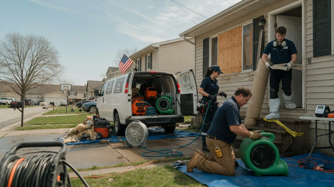 Water Damage Restoration in Scarville, IA near me